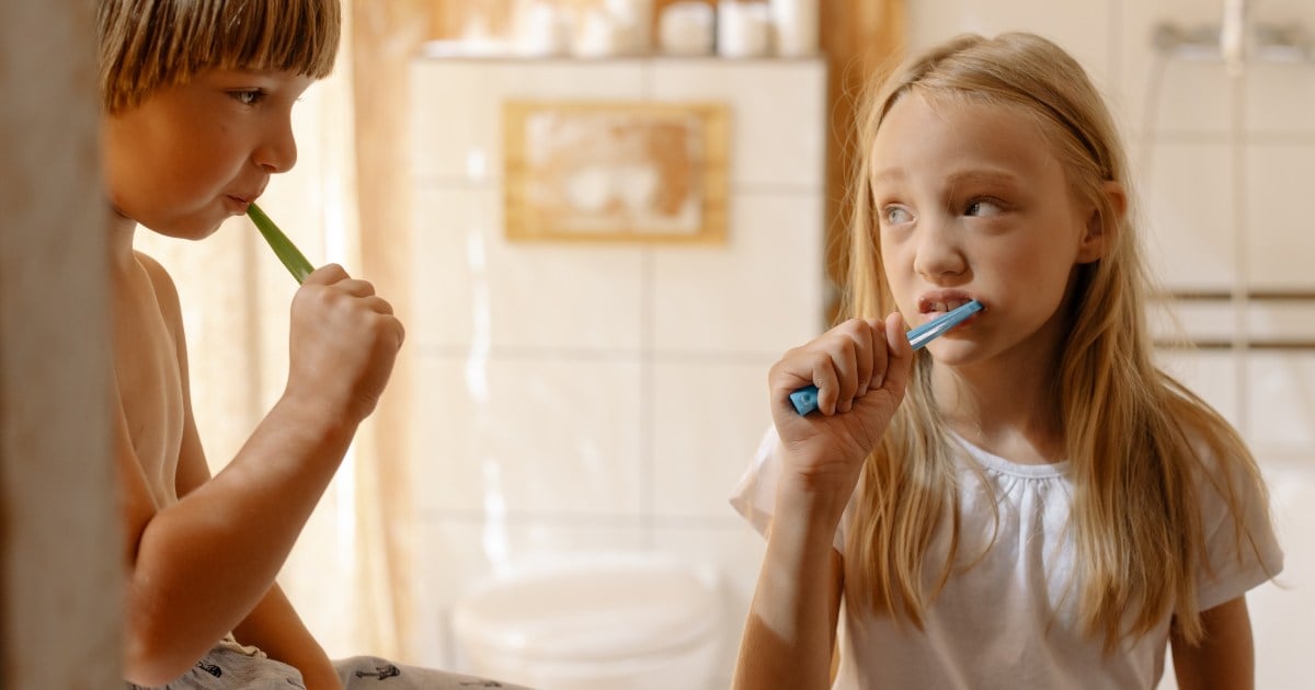 cepillo de dientes infantil